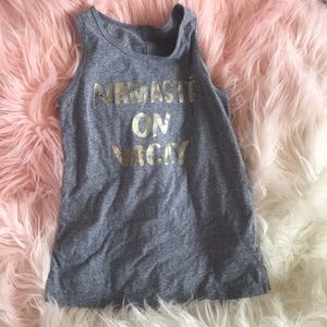 A cute gray tank top